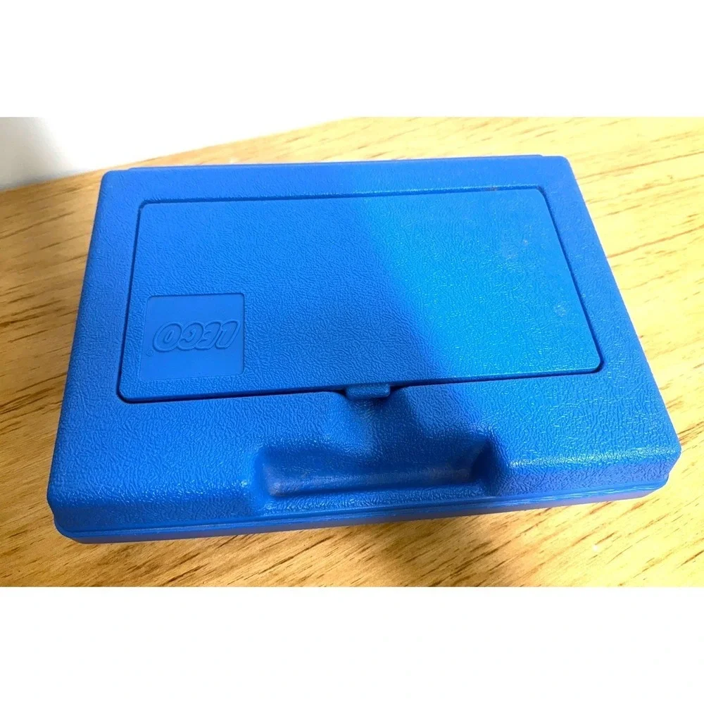 Vintage 1983 LEGO‎ Blue Plastic Hard Shell Carrying Case